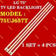 75UJ657T LG 75" TV LED BACKLIGHT (LAMPU TV) LG 75 INCH LED TV BACKLIGHT 75UJ657