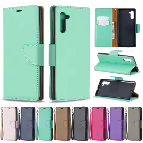 Wallet Leather Case For Samsung Galaxy J4 J4 Plus J6 J6 Plus S21 FE M14 5G S21 Lite S20 S20 Ultra S2