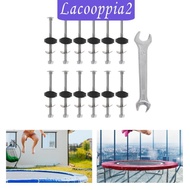 [Lacooppia2] 12 Pieces Trampoline Screws Jumping Bed Screws Sturdy Trampoline Accessories