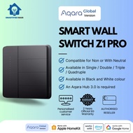 Global Aqara Smart Wall Switch Z1 Pro 1 Gang / 2 Gang / 3 Gang / 4 Gang Switch