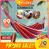 BUAIAN LUAR RUMAH HAMMOCK BUAIAN GANTUNG BUAIAN POKOKHAMMOCK Camping Outdoor Buaian Kain Beach Picni