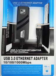 USB 3.0 LAN ADAPTER cableอุปกรณ์ต่อพ่วงสายแลนด์ ตัวแปลงแลนด์ 10/100/1000Mbps รองรับทุกวินโด้ รองรับจิกบิท ใช้ง่ายได้มาตราฐาน