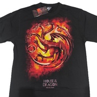เสื้อยืด HOUSE OF THE DRAGON fire will reign ลิขสิทธิ์ปี 2022