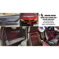 [JME CUSHION] PROTON WIRA (1.3 - 1.8) &amp; PUTRA FITTING SEWN LEATHER SEAT *JAHIT MATI SEAT*