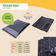 100 pcs "SURPLUS/BAD PACKAGING" CHONKY Trash / Garbage Bag Small Medium Large XL 2XL 3XL (2XL Light-