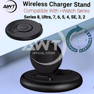 AWT Charger iWatch USB Type C Wireless Series 2 3 4 5 6 7 8 9 SE Ultra Compatible
