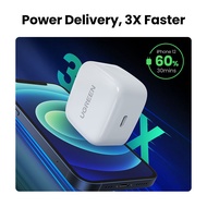 UGREEN PD 20W USB C Adapter Fast Charger QC 3.0 Charger iPhone Charger Type C Plug iPhone 15 14 iPad