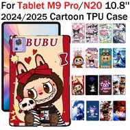For Tablet Galaxy Tab M9 Pro 5G 10.8'' 2024 2025 High Quality TPU Dropproof Cover M9Pro N20 Cute Car