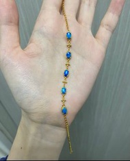 Opal 澳洲 水晶澳寶 蛋白石 手鏈 歐泊