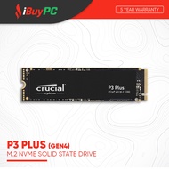 Crucial P3 Plus 4TB M.2 NVMe Gen4 SSD