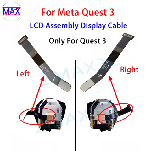 Original Flex Cable For Meta Quest 3 VR Headset LCD Assembly Display Cable Replacement For Oculus Qu
