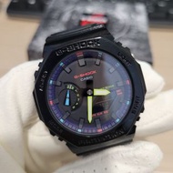 &lt;全新&gt;&lt;現貨&gt; Casio G-Shock 農家橡樹系列 GA-2100RGB-1A GA-2100RGB GA-2100-RGB GA-2100 RGB GA2110 GA2100 2100 男裝 女裝 手錶 卡西歐 八角形