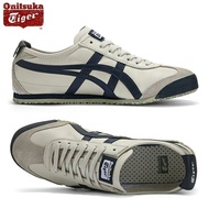 Asics Onitsuka Tiger (Tiger) Mexico 66 Non-slip Leather Shoes for Men and Women Sports Running Shoes