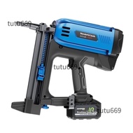 Nailer Gun / Concrete Nail Gun / High-Energy Gas-Powered Nail Gun Battery Powered Cordless Ceiling N