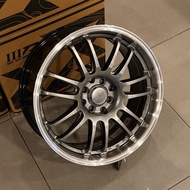 RE30 (3R - MADE IN MALAYSIA) 16” 17” 8H100/114.3 ET38 - HYPER BLACK ML, HYPER BRONZE, SILVER MF/ML (