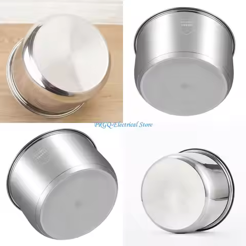 N0PF 3L Replacement Electric Rice Cooker Liner Cooking Pot for Even Heat Distribution