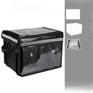 New Commercial Outdoor Food Delivery Insulated Box 30/44/62/80L Refrigerated Storage for Street Vend