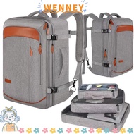 WEY Travel Luggage Bagpack, Shoe Pouch  Travel Backpack, Fashion 50L Large Expandable Waterproof Duf