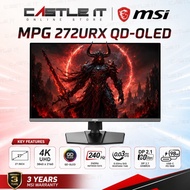 MSI MPG 272URX QD-OLED 27 Inch 4K UHD 240Hz Gaming Monitor