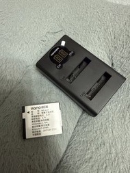 Canon NB-6LH 代用電池連充電器