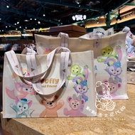 Shanghai Disney Domestic Daigou Duffy Seven Treasures Duffy Lingna Belle Gift Bag Shopping Bag Tote 