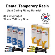 Dental Temporary Resin Light Cure Temp Filling Material Provisional Resin Composite Teeth Restoratio
