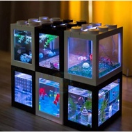 Acrylic Aquarium/Betta Fish Aquarium/Glass Aquarium/Makeup Aquarium/Stackable/Aquarium/Betta Fish Aq
