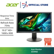 ACER E200Q 19“ Monitor ( 19.5 " TN / VESA / VGA + HD MI )