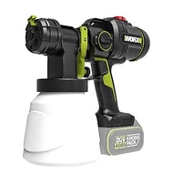 WORX WU056.9 20V 1000ML CORDLESS BRUSHLESS SPRAY SPRAYER GUN PAINT WALL FURNITURE AIR BRUSH SEMBUR C