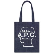 海外預訂 brain dead x A.P.C. 洗水牛仔男款托特包
