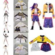 Kpop Demon Hunters Girl Demon Hunters KPOP Pop Singer Halloween Costume Dress Up Stage Suit Costume