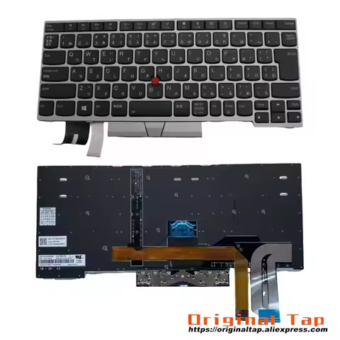 JP Japanese Backlit Keyboard for Lenovo Thinkpad E480 E485 E490 T480S T490 T495 P43S L480 L490 L380 