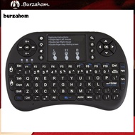 BUR_ i8 Mini Ergonomic Wireless Bluetooth-compatible Keyboard with Touchpad for Xbox 360 Tablet