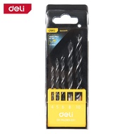 Deli Mata Bor Besi 6 PCS Wood Drill Bit Set EDH-MGZ005-ED1