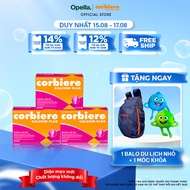 Bộ 3 Thực phẩm bảo vệ sức khỏe Corbiere Calcium Plus Mới - Canxi hữu cơ + D3 + K2