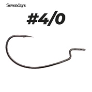 BKK Worm Hook Original Soft Plastic SP Fishing Casting Mata Kail Pancing Umpan Zman Weedless Hook Ik