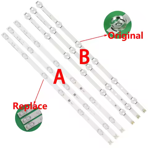 LED backlight strip for 32"TV innotek drt 3.0 32 drt3.0 WOOREE A B UOT 32MB27VQ 32LB5610 32LB552B 32