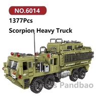✨Scorpion Truck Assembly Model 1377 Pcs XINGBAO Tank Brick Building Block Collectibles