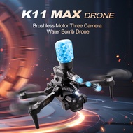 K11Max Pump drone 4K aerial photography drone three cameras 360° optical fluid foldable remote contr