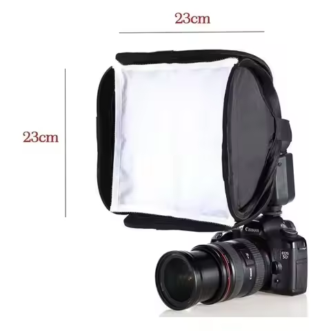 Flash Reflector Softbox Diffuser For Speedlight Can&n Flash 430EX 580EX II 600EX-RT AT30 580EX 430EX