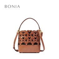 Bonia Chestnut Savannah Bucket Bag