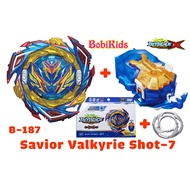 BEYBLADE - (Full SET) B-187 Savior Valkyrie Shot-7 (Full) | Beyblade Burst DB TAKARA TOMY (B187)
