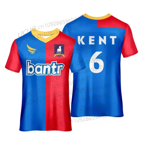 Summer Men's Women's American TV series Roy Kent NO.6 Jamie Tartt Football Jersey Quick Drying Sport