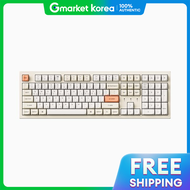 Keychron | คยบอรดไรสายแบบกลไก Kikron K10 PRO MAX สไตลเรโทรพาสเทล RGB พรอมฮอตสวอปและบานานาแอคซ