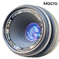 เลนส์มือหมุน Olympus MC Zuiko 50mm f3.5 (22) Mount Om