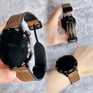 Suitable for Huawei GT5 Strap gt2pro Strap gt3 Crazy Horse Leather ultimate Strap watchbuds gt5pro