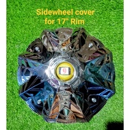 17" Sidecar wheel Cover for tricycle rim de rayos (gawangpinoystainless)