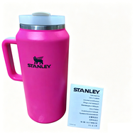 Stanley 64oz/1.9L FlowState™ Tumbler with Handle & Straw Insulated Stainless Steel Water Bottle for 