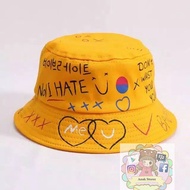 Topi Bucket Badas Korea Stylis Topi Impor Terbaru Model Kekinian Jenis Pria Dan Wanita | Bayar Ditem