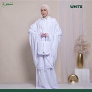 Ayzel 2in1 Umrah Prayer Robe with Lace Accents, Muslim Fashion for Women, Hajj and Umrah Souvenirs